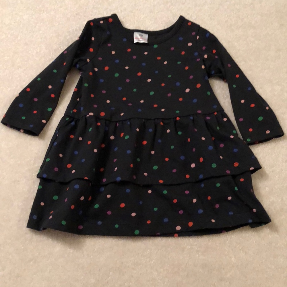 Hanna Andersson Ruffle Dress Size 80